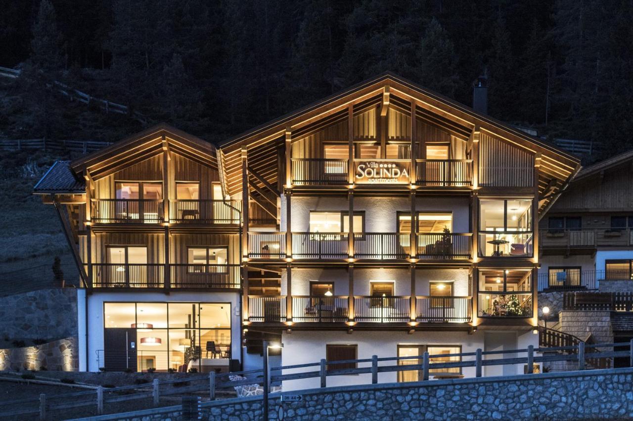 Villa Solinda App Rossini Wolkenstein in Gröden Exterior foto